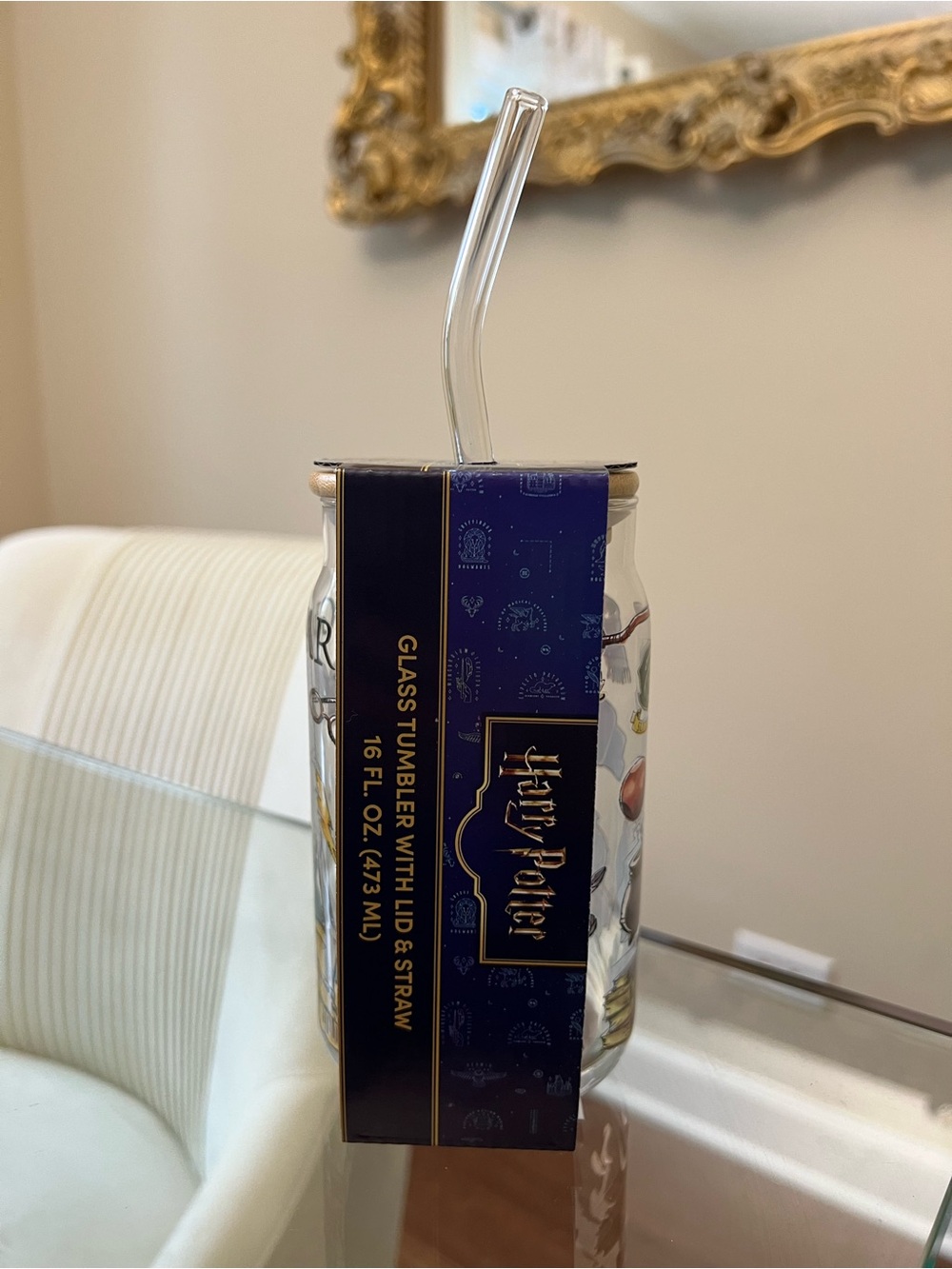 Harry Potter Glass Tumbler